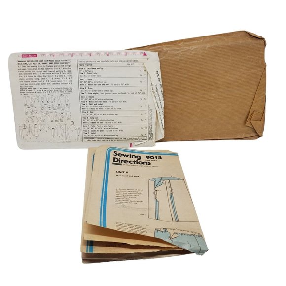 Vtg Sewing Patterns 60's 70's 80s Children Costumes Women Home Decor Dolls Cut - Picture 13 of 13